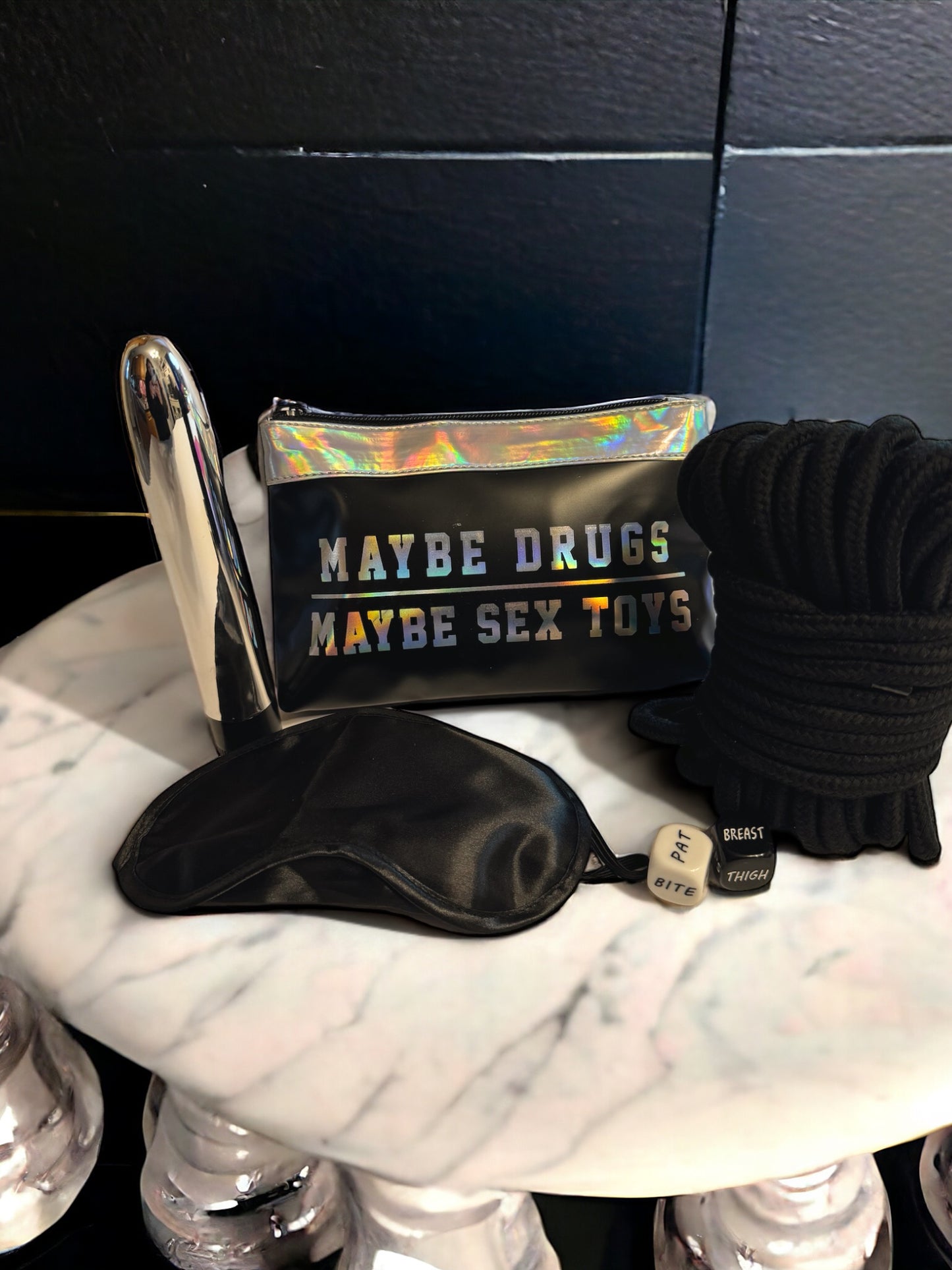 Maybe Drugs Maybe Sex Toys 4 Piece Gift Set