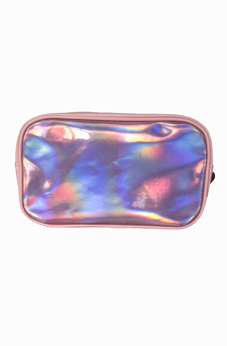 travel-friendly vibrator kit with holographic slut bag and charging cord