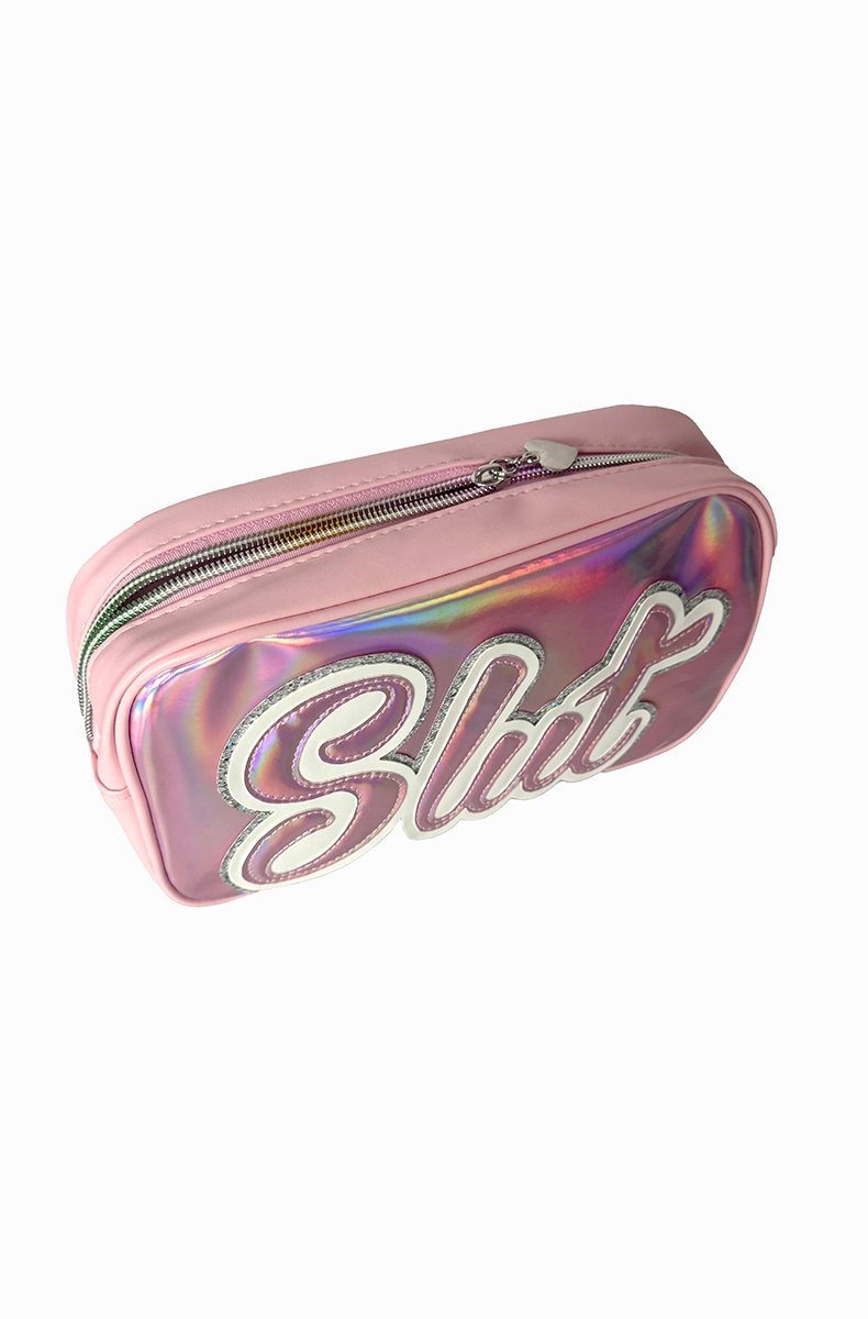 unique touch holographic slut travel bag for women